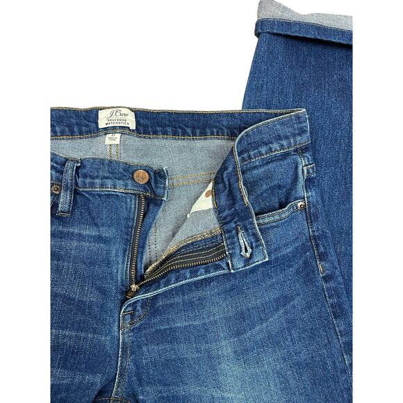 J. Crew Selvedge Matchstick Blue Denim Straight Jeans Made in Japan Size 31 - Picture 9 of 10